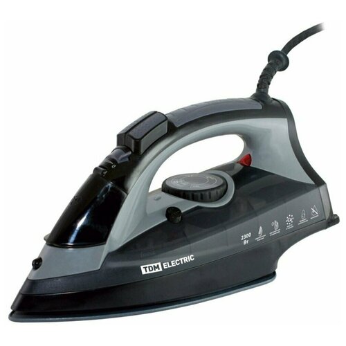 Утюг TDM Electric Меркурий 2 2300 Вт керамика вертикальное отпаривание противокапельная система антинакипь 19 м 620400₽