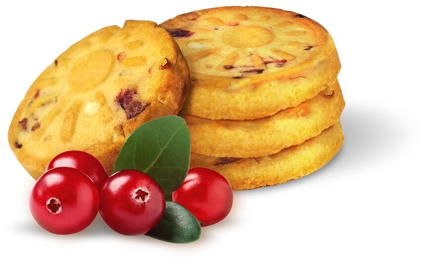 Vitok Полезное печенье без сахара с брусникой и женьшенем, натуральное, 2 кг - фотография № 5