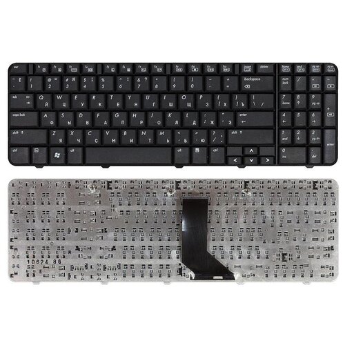 Клавиатура keyboard NSK-HAA0R для ноутбука HP Pavilion G60 Compaq Presario CQ60 CQ60-100ER CQ60-101ER CQ60-102ER CQ60-103ER черная 849₽