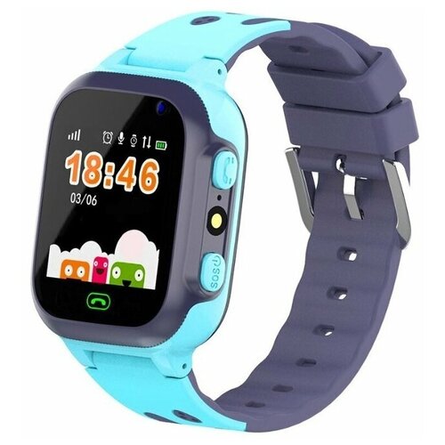 Детские умные часы Smart Watch E07,голубые / Умные часы для детей / Smart часы детские