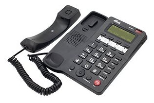 Проводной телефон RITMIX RT-550, черный