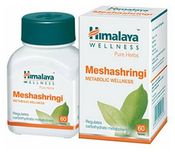 Таблетки Мешашринги Хималая (MESHASHRINGI Himalaya) при сахарном ...