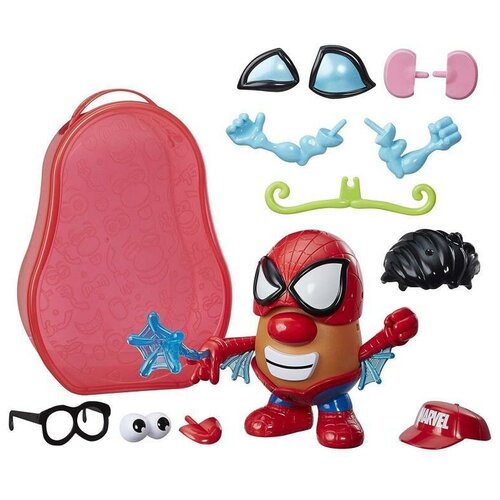 фото Игровые наборы и фигурки: картофельная голова "человек паук" - mr. potato head marvel spider-spud, hasbro