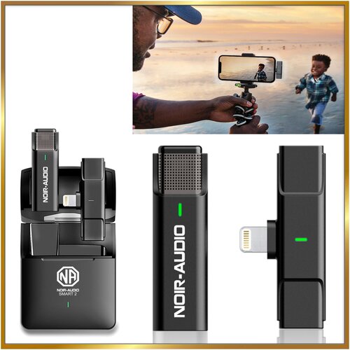 Беспроводной петличный микрофон NOIR-audio Smart 2 Lightning для смартфона 640000₽