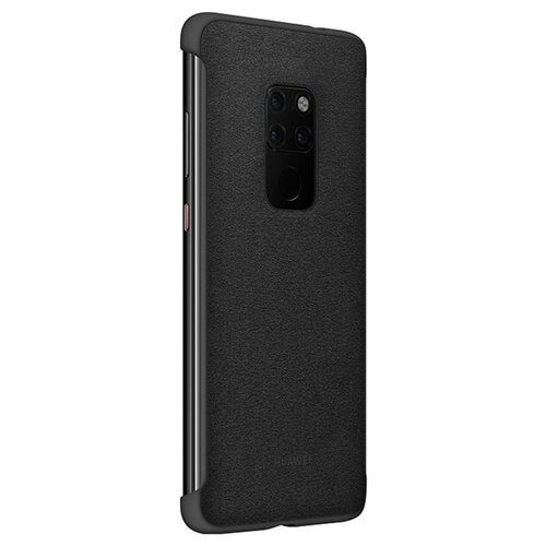 фото Накладка чехол для huawei mate 20 pu car case черный