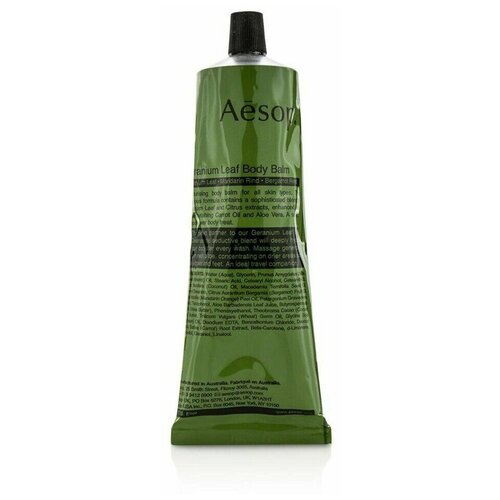 aesop rejuvenate intensive body balm 100 ml интенсивный бальзам для тела AESOP Geranium Leaf Body Balm 100 ml бальзам для тела