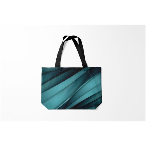 фото Сумка-шоппер / 46х35 см / тренды / абстракция vual burnettie