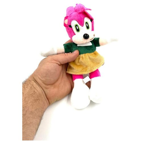 Мягкая игрушка из вселенной Соник - Эми Роуз размер 15 см.