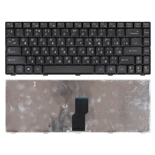 Клавиатура для ноутбука Lenovo IdeaPad B450 B450A B450L Черная 1630₽