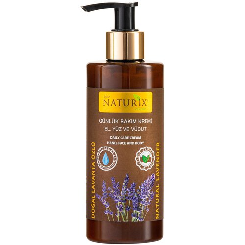 Крем для лица, рук и тела NATURIX с экстрактом Лаванды, 250 мл