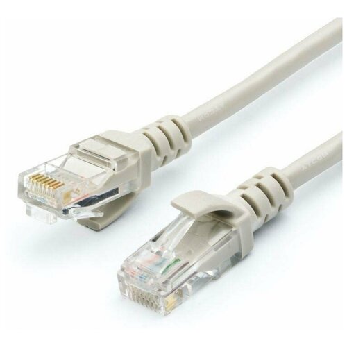 Кабель patch cat5e utp 0.5m grey gl8159 geplink