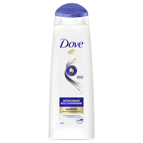 Dove Hair Therapy шампунь для поврежденных волос интенсивное восстановление 380 мл