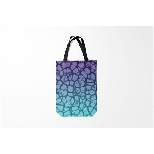 фото Сумка-шоппер / 31х42 см / тренды / абстракция тернии burnettie