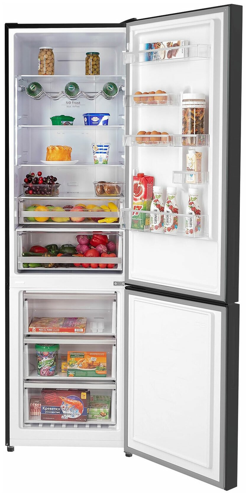 Двухкамерный холодильник Hiberg - фото №2