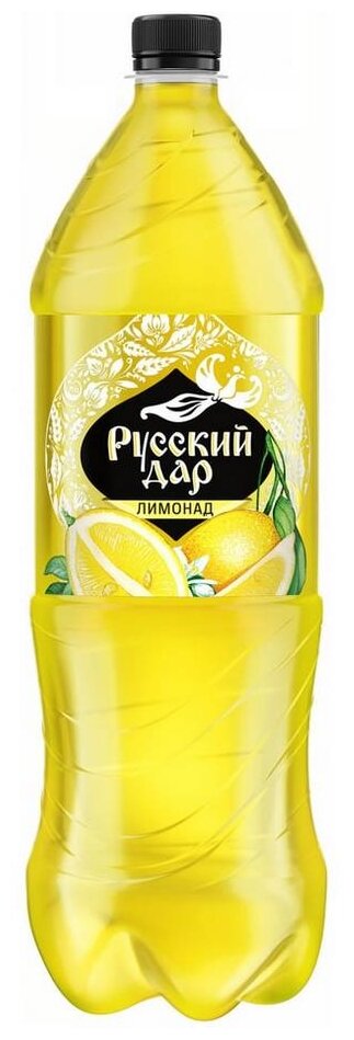 Напиток газированный Русский Дар Лимонад Лимон 2л - фотография № 1