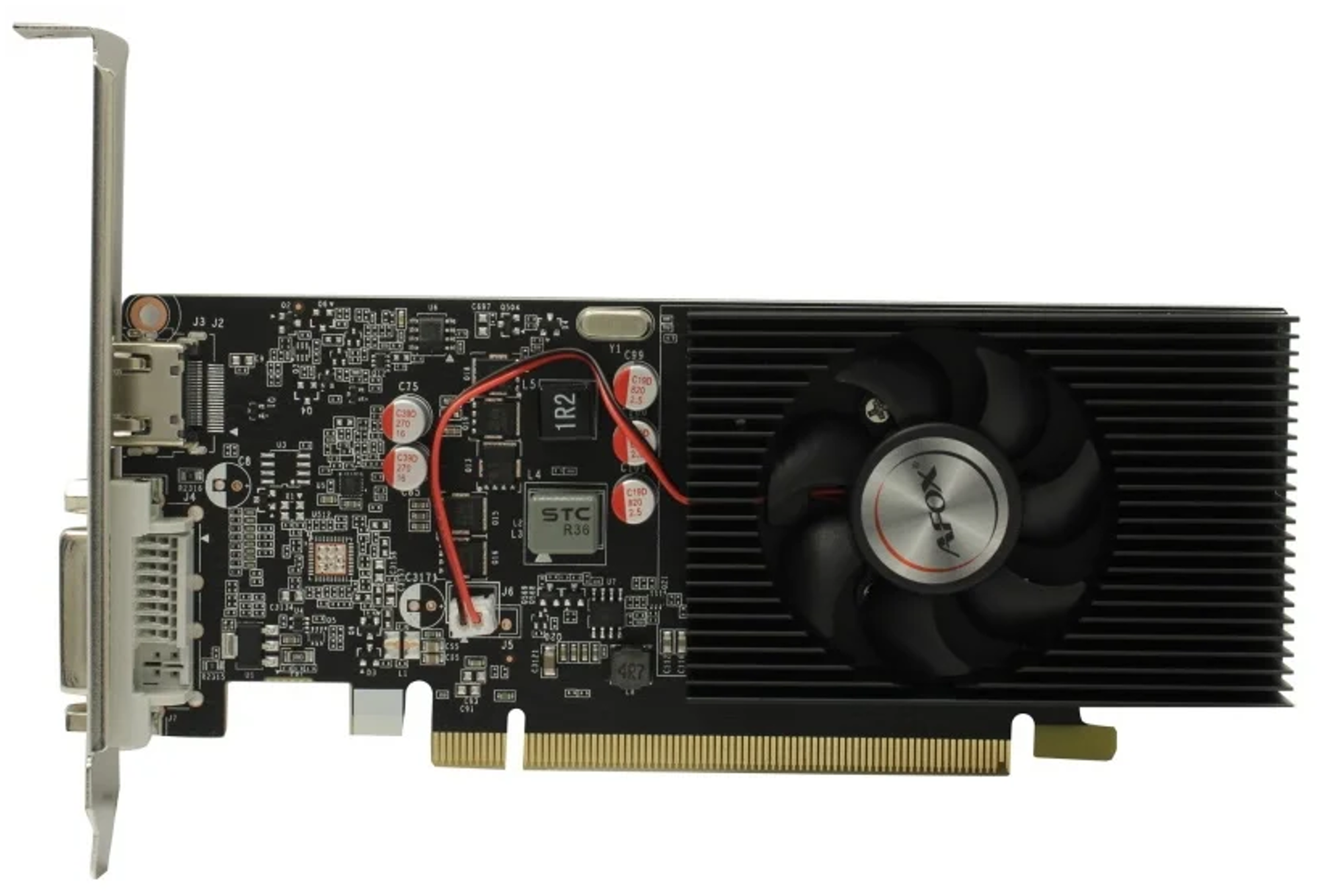 Видеокарта AFOX NVIDIA GeForce GT 1030 2Gb DDR5 64bit (AF1030-2048D5L5-V2)