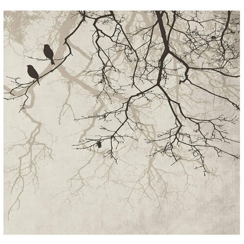 Фотообои флизелин эко Дерево с птицами 290x275 6619₽