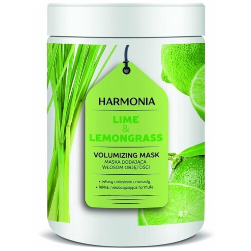 Маска для придания объёма волосам Chantal HARMONIA Лайм  Лимонная трава 1000 мл