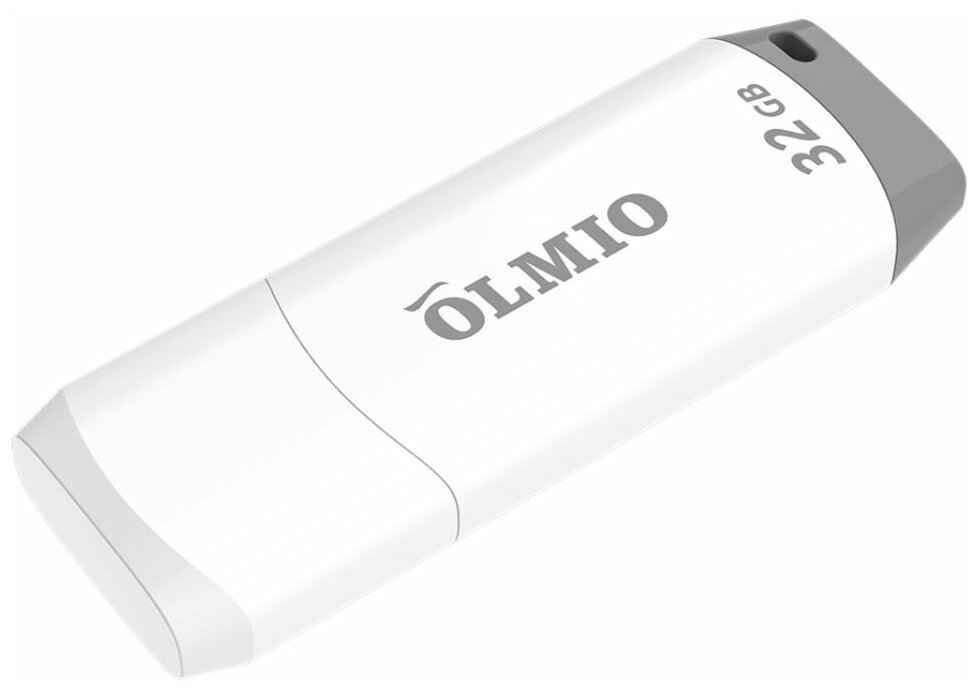 USB флешки OLMIO U-181 USB-Flash 32GB, USB2.0 белый (42091)