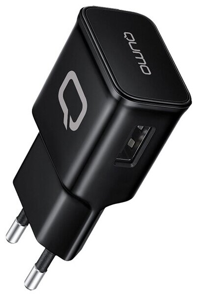 Зарядное устройство Qumo Energy Charger 001 1xUSB 1A Black 30503