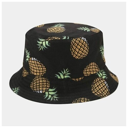 фото Панама "ананас" черная авроранева