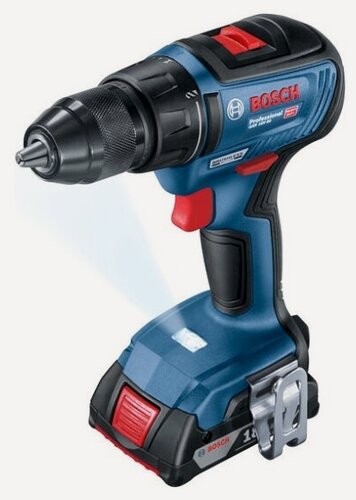 Изображение товара Дрель-шуруповерт аккумуляторная Bosch Pro BOSCH GSR 18V-50 (0.601.9H5.006)