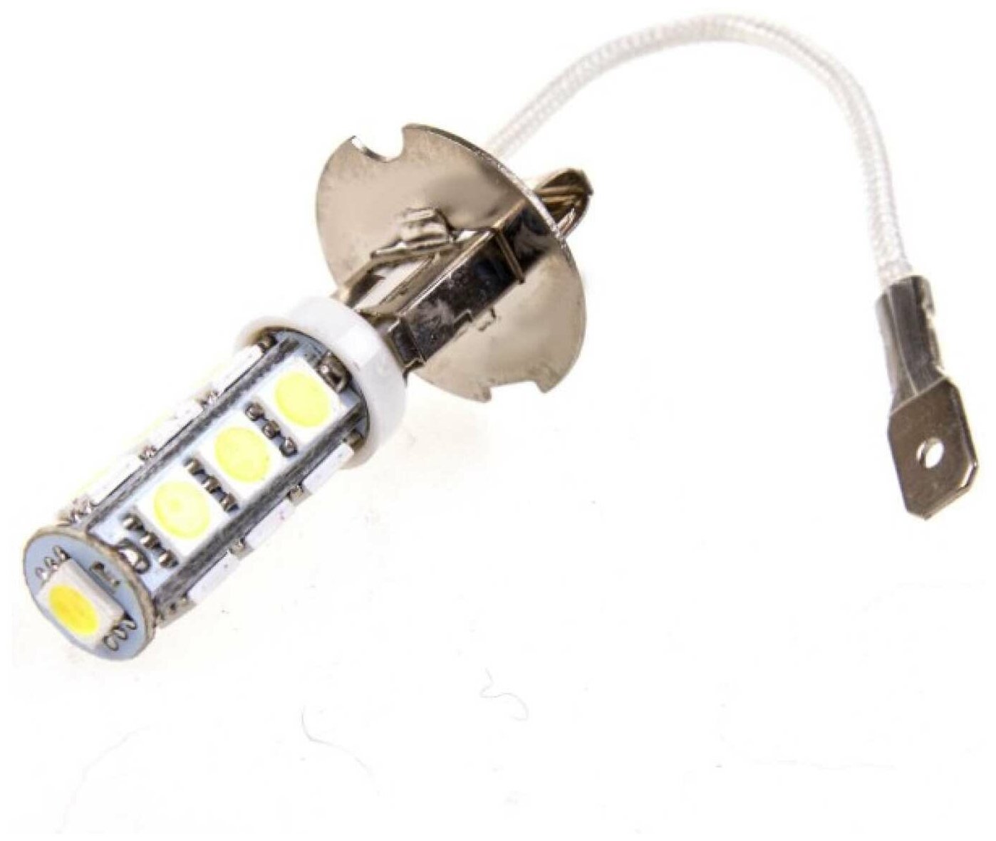 Светодиод H3 24V 13 SMD 1-контактная белая (ближний, дальний свет, противотуманные) S08202026 Skyway 1шт.