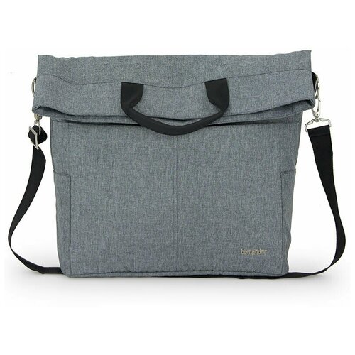 Сумка для мамы SideBag Grey-Black для коляски Bumprider Connect сетка москитная на люльку bumprider connect