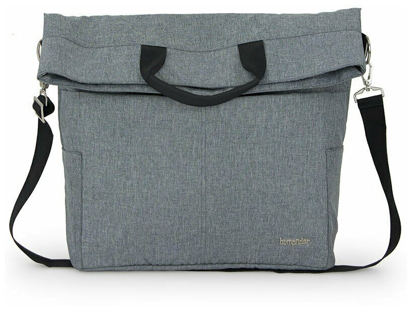 Сумка для мамы SideBag Grey-Black для коляски Bumprider Connect