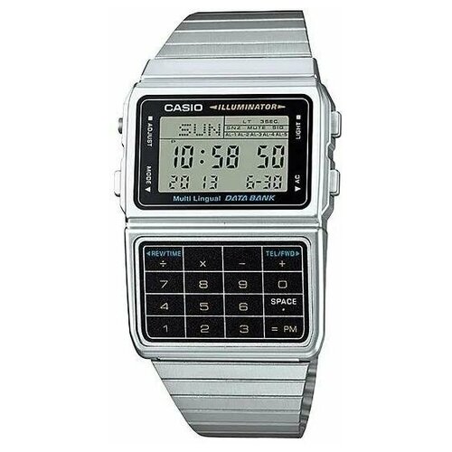 Наручные часы CASIO DBC-611-1, серебряный, серый