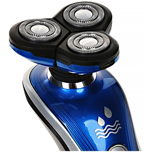 Электрическая бритва CT-2170 синяя ротор влажное бритье 3 головки двойные лезвия до 50 минут работыдля мужчин 579900₽