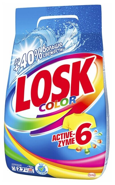 Стиральный порошок Losk Color автомат для цветного белья 2,7 кг (1 шт)