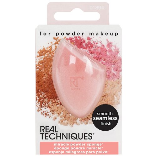 REAL TECHNIQUES губки для макияжа Спонж для пудры Miracle Powder Sponge