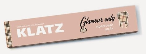 Изображение товара Зубная паста для девушек Klatz GLAMOUR ONLY Молочный шейк 75мл
