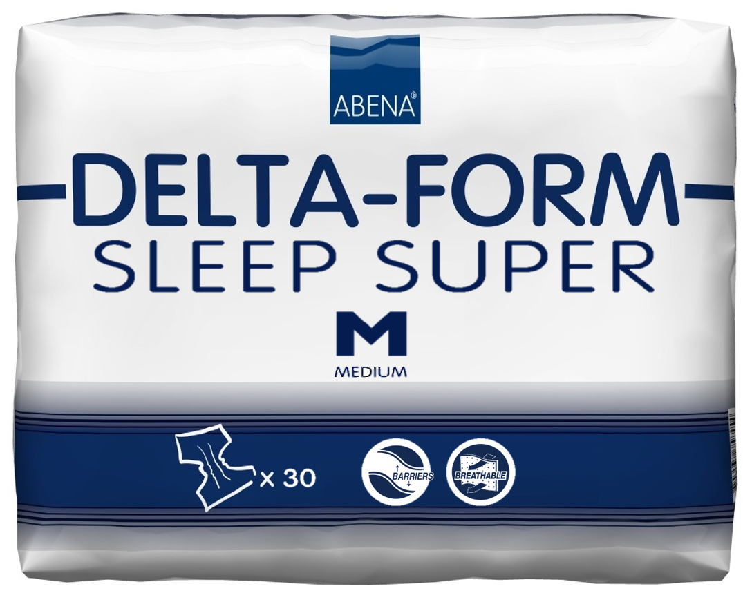 Abena Delta-Form Sleep Super / Абена Дельта Форм - подгузники для взрослых, M, 30 шт.