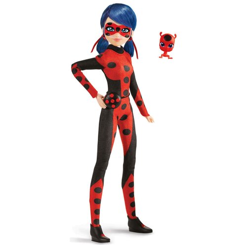 фото Куклы и пупсы: кукла леди баг (ladybug) в красно-черном костюме , playmates toys