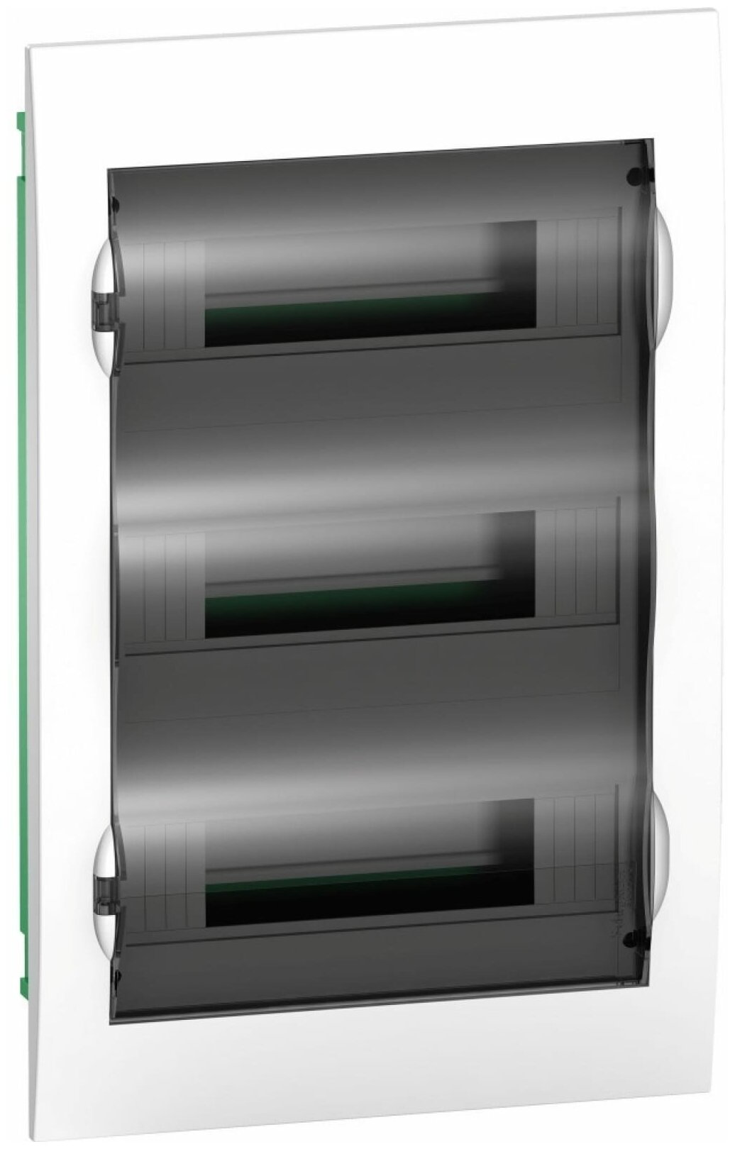 Бокс встраиваемый Schneider Electric Easy9 на 36 модулей (3x12)с прозрачной дверью с клемниками N+PE
