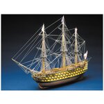 Модель парусного корабля Mantua (Италия), HMS Victory, М.1:78, подарочный набор для сборки + паруса, инструменты, краски, лак и клей, MA738-RUS-full - изображение