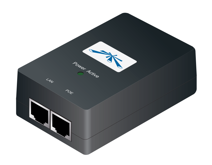 Инжектор Ubiquiti POE Injector, 24VDC, 24W, Gbit (POE-24-24W-G) - фото №5