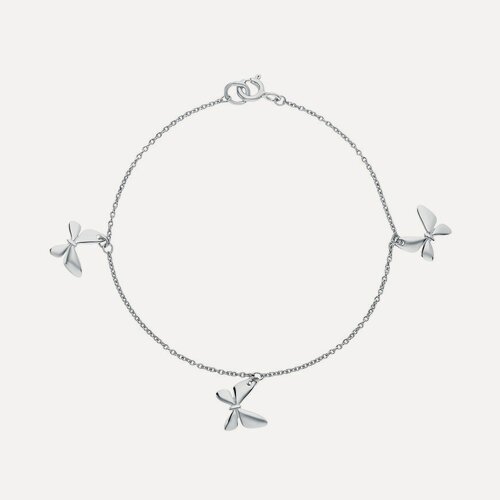 Изображение товара Браслет на ногу, серебро, 925 проба