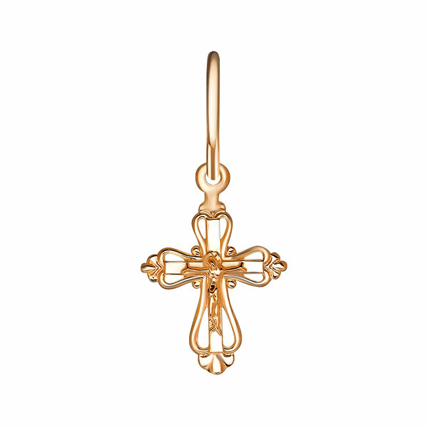 Подвеска-крест из золота яхонт Ювелирный Арт. 60976