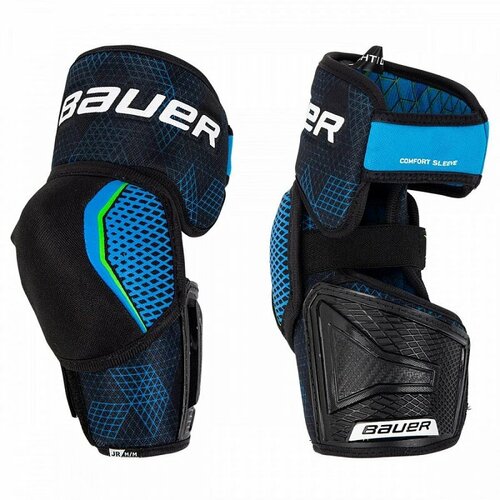 Налокотник хоккейный BAUER X S21 JR 1058542 (M) нагрудник s21 bauer x shoulder pad jr m