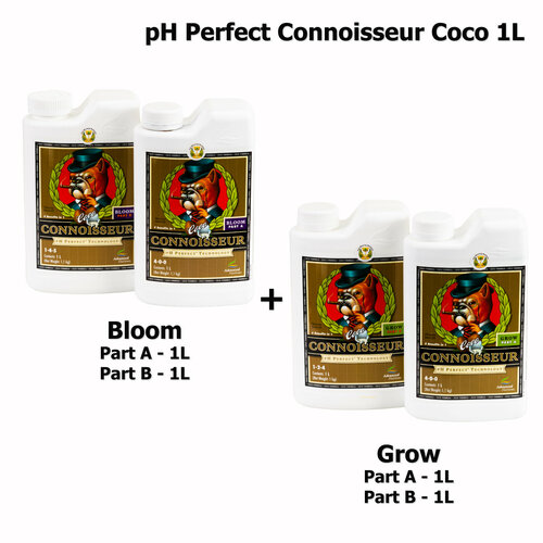 Комплексное удобрение Advanced Nutrients pH Perfect Connoisseur COCO Grow+Bloom (A+B) 1Л для растений