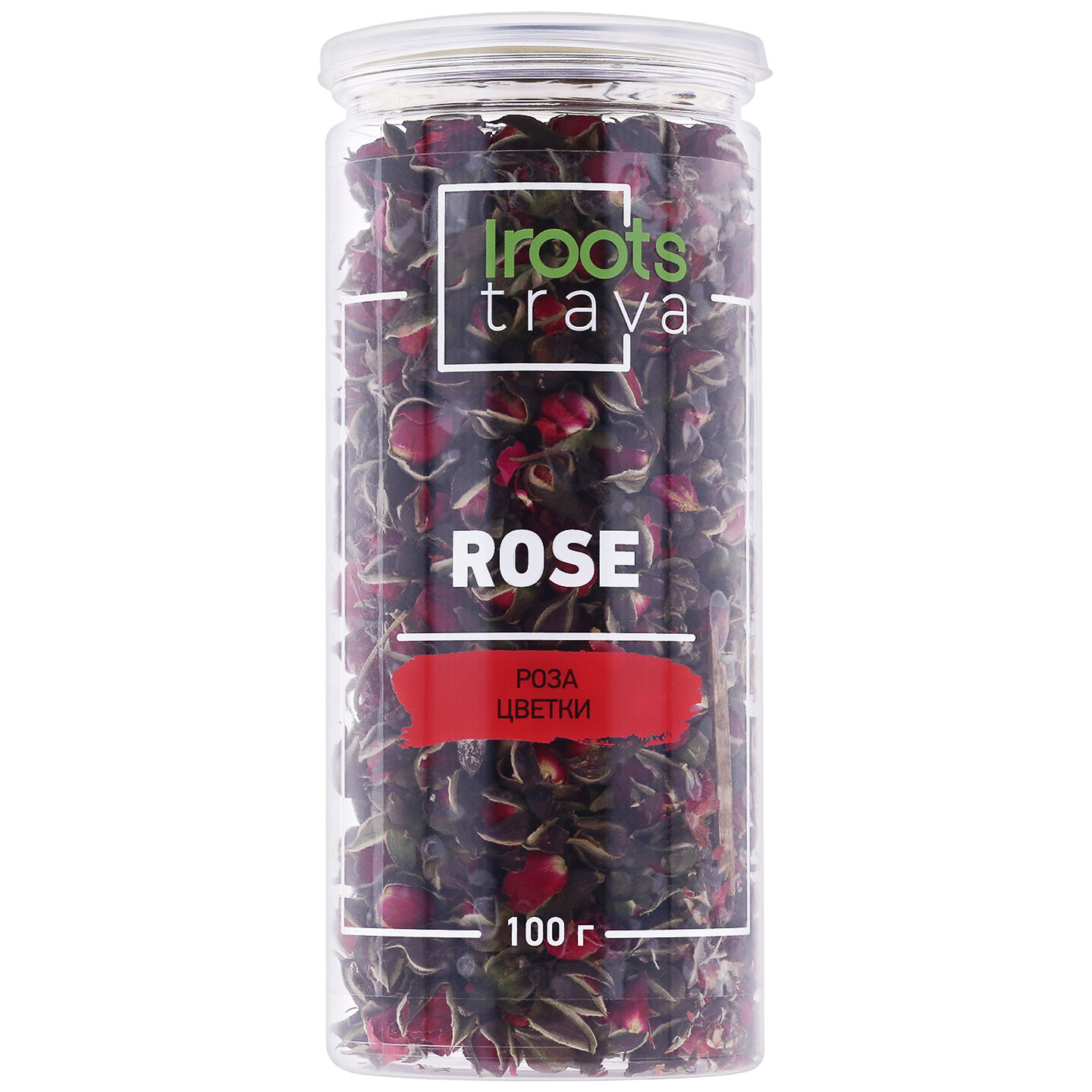 Бутоны роз iROOTS TRAVA чай подарочный, сухоцветы для ванны, декора - фотография № 1