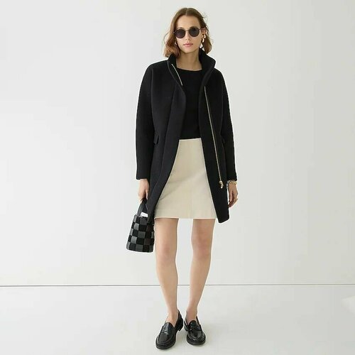 фото Пальто j.crew, размер 10, черный
