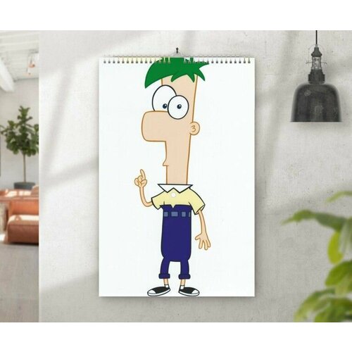 Календарь настенный Финес и Ферб, Phineas and Ferb №14