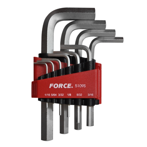 Набор Шестигранников 10 Пр Дюймовых С 116 До 12 FORCE арт 5109S 2171₽