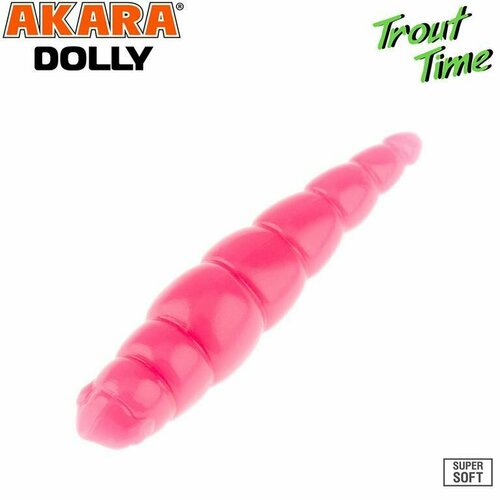 Силиконовая приманка Akara Trout Time DOLLY 1.8 Shrimp 420 (10 шт.) силиконовая приманка akara trout time worm 3 color 02t shrimp креветка