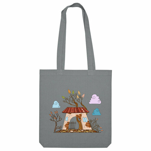 фото Сумка шоппер us basic, серый