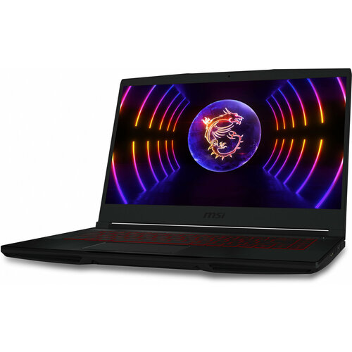 Ноутбук игровой MSI GF63 Thin 12UC-1036XRU 9S7-16R821-1036 156 IPS Intel Core i5 12450H 2ГГц 8-ядерный 16ГБ DDR4 512ГБ SSD NVIDIA GeForce RTX 3050 для ноутбуков - 4 ГБ Free DOS черный 9512300₽